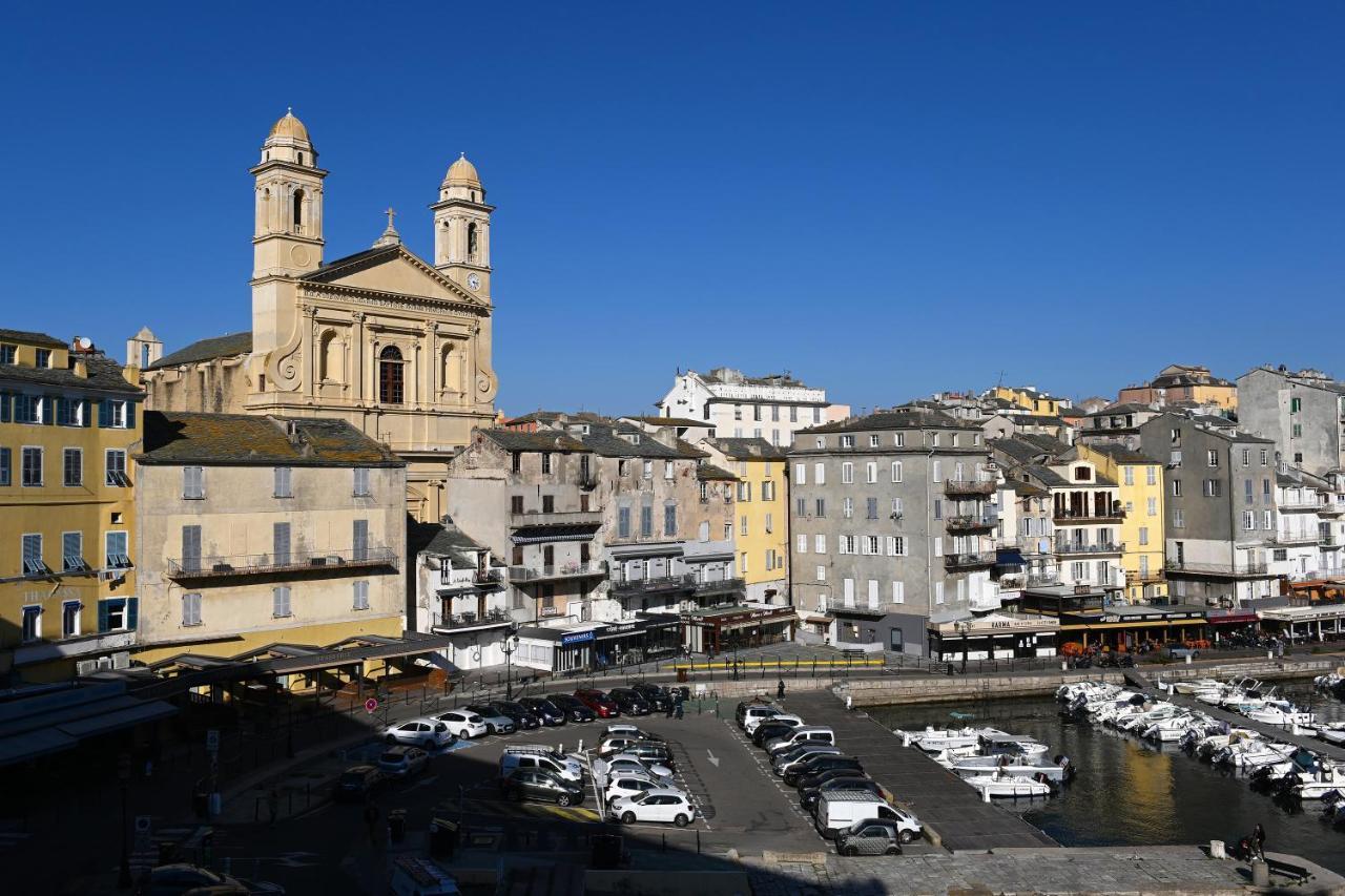 Sognu Di Matteu - Bel Appartement Entierement Climatise - Vue Mer, Vieux Port Bastia Бастия Екстериор снимка