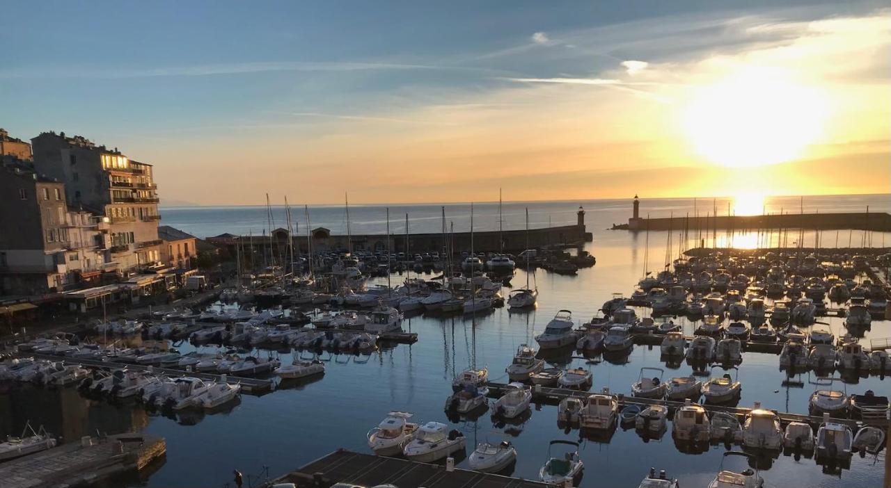 Sognu Di Matteu - Bel Appartement Entierement Climatise - Vue Mer, Vieux Port Bastia Бастия Екстериор снимка